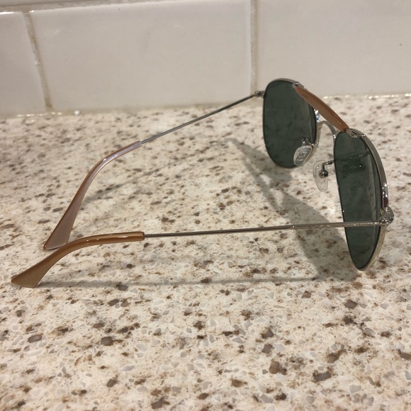 Unisex Shuron NIB MacArthur sunglasses. Ronsir wood grain collection - Picture 3 of 4